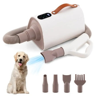 1 Pc Dog Cat Hair Blower With Negative Ion Function And Adjustable Temperature